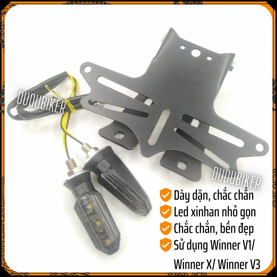 Pát gắn biển số 2 chiều cho xe Winner 150/ Winner V1/ Winner X