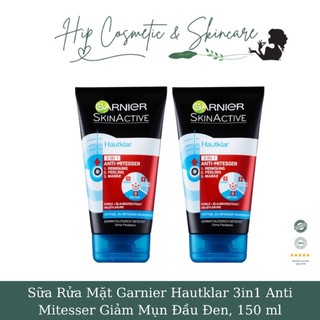 SỮA RỬA MẶT GARNIER THAN HOẠT TÍNH TRÀM TRÀ GIẢM MỤN HIỆU QUẢ
