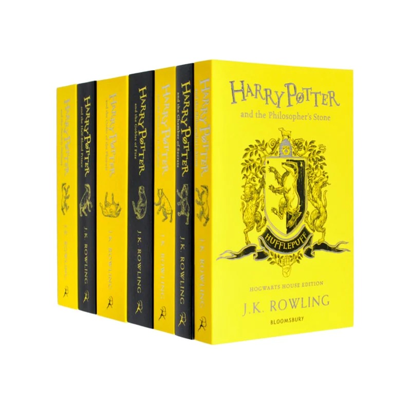 Sách Ngoại Văn - Harry Potter Hufflepuff House Editions Paperback Box Set