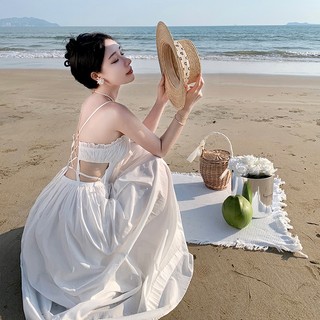 Đầm Dây Đi Biển Thời Trang Cá Tính