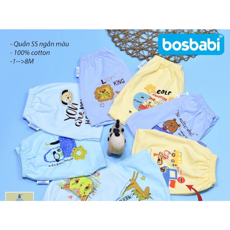 SET 5 QUẦN ĐÙI BOSBABI CHO BÉ TỪ 1-8