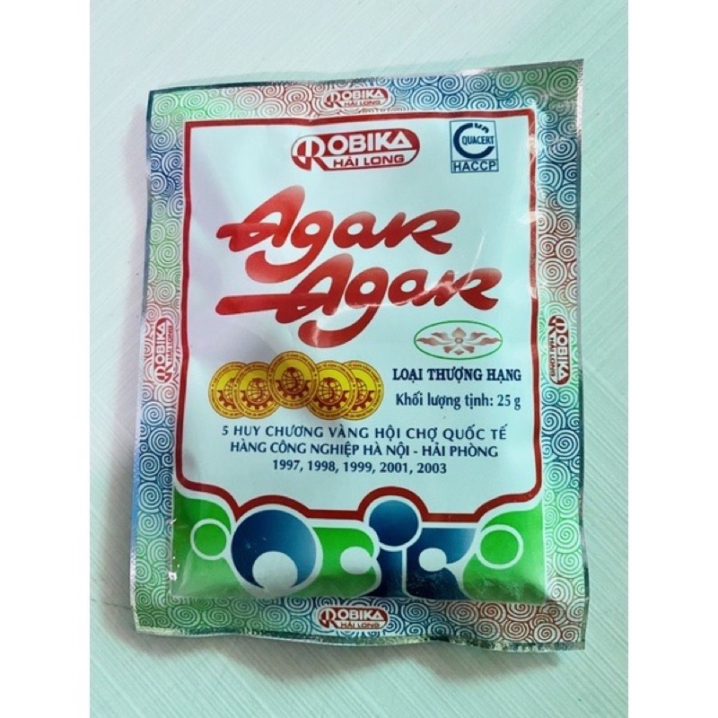 Bột thạch rau câu giòn dẻo/dừa ngon Việt Xô/ Hải Long 25g và 50g