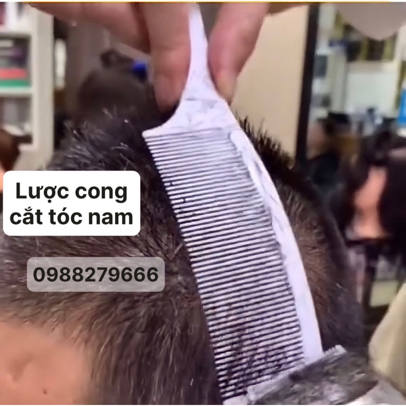 ❌GIÁ SỈ❌ Lược cong chuyên cắt tóc nam đầu cua, đầu tròn,lính thuỷ đánh bộ,…