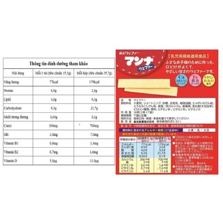 Bánh xốp Morinaga cho bé 7 tháng