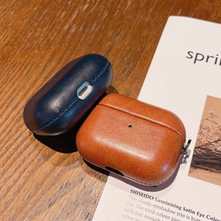  Hộp đựng tai nghe khóa kim loại bằng da sang trọng cho Airpods Pro2  2022  Vỏ bảo vệ bóng cho Airpods 4 3 2 1 