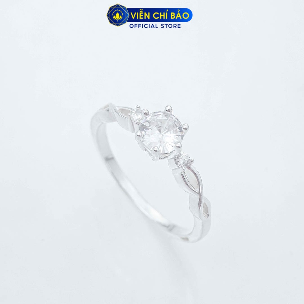 Nhẫn bạc nữ Clara new chất liệu bạc 925 thời trang phụ kiện trang sức nữ Viễn Chí Bảo N400408