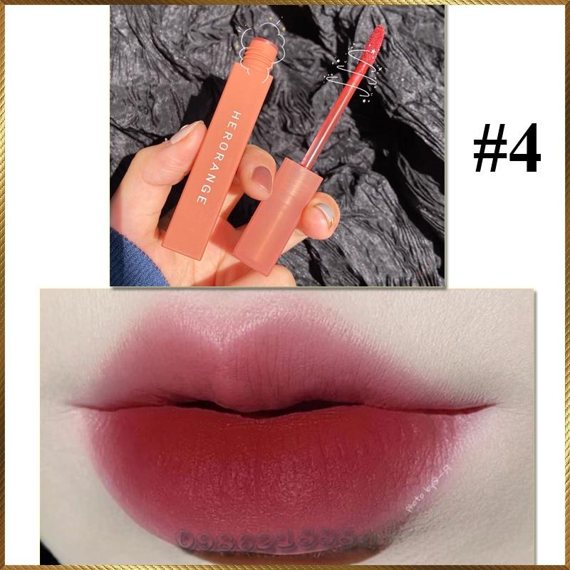 Son Kem Lì Herorange Mềm Mịn Như Nhung Chống Thấm Nước Chống Khô Môi Lâu Trôi BeautyCity