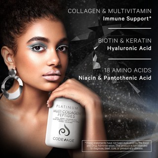 Bột Codeage Platinum Multi Collagen Peptides Powder 326g
