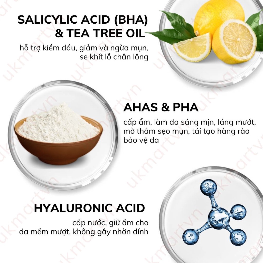 Kem Dưỡng Compliment No problem AHA-BHA-PHA Phục Hồi, Tái Tạo Da Dầu Mụn 50ml