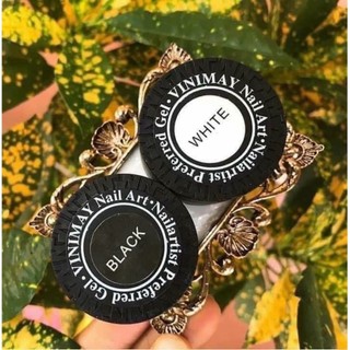 Gel nhện Vinimay trang trí móng (trắng, đen)