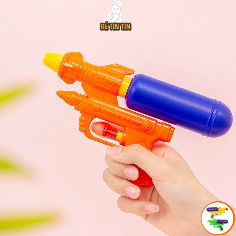 Combo Đồ Chơi Ô Tô Biến Hình Thành Robot và Đồ chơi súng nước mini phù hợp cho bé từ 2 tuổi trở lên