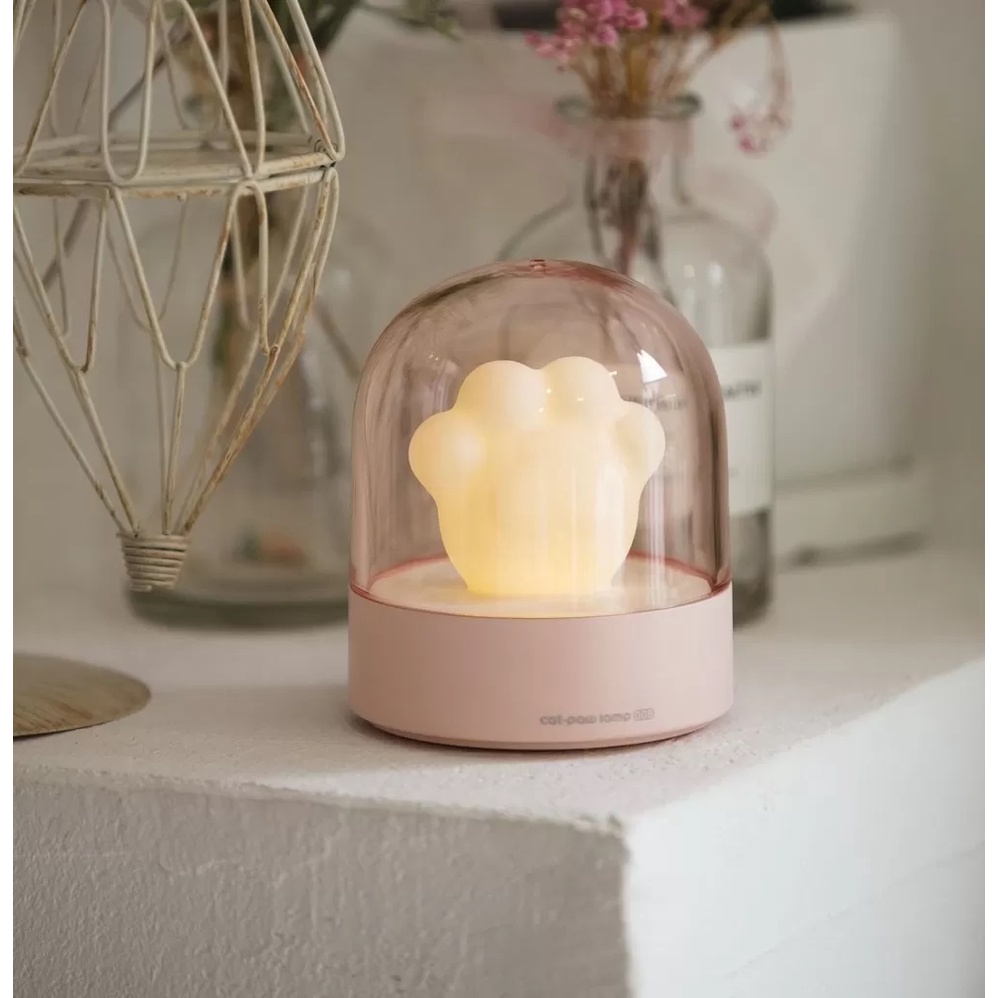 Đèn ngủ hình chân mèo Xiaomi 3Life, dung lượng pin tới 72h, chuyển màu theo nhạc