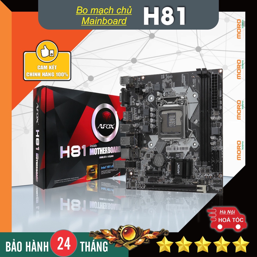 Bo mạch chủ - Mainboard AFOX H510| H110| H61|H81 - Hàng chính hãng - Bảo hành 36 tháng! | BigBuy360 - bigbuy360.vn