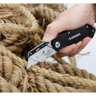 Dao rọc cáp Husky compact folding utility knife
