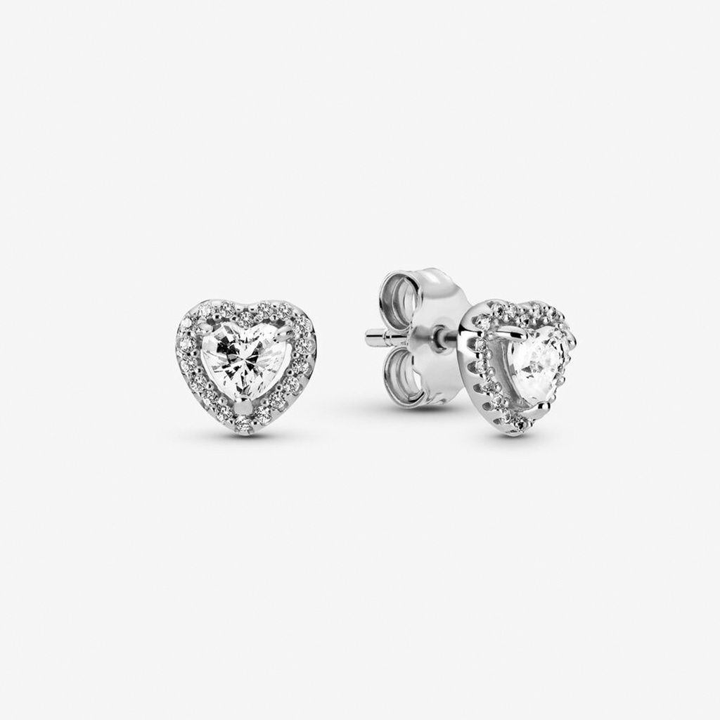 Khuyên tai bạc nữ CDE Retro Heart Shaped Earrings Silver CDE3008SV - Bạc cao cấp S925 ALE