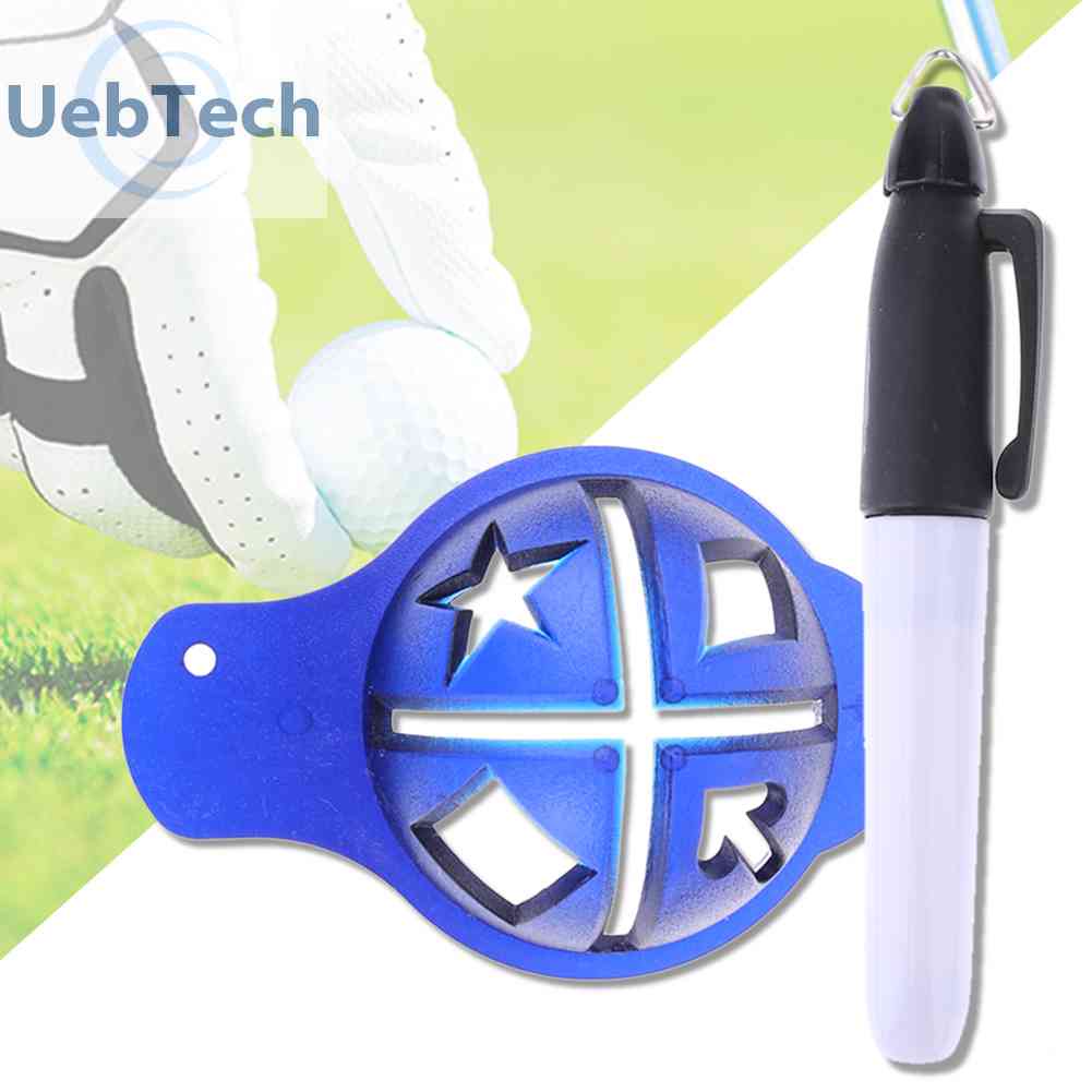 Dụng Cụ Đánh Dấu Đường Bóng Golf Kèm Bút Tiện Dụng