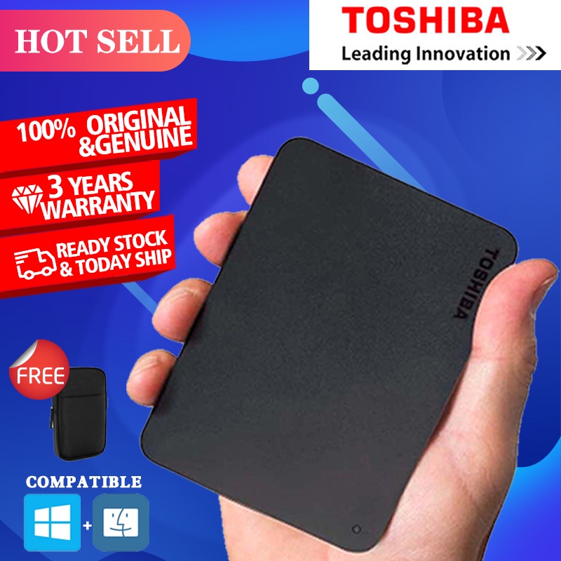 Ổ Cứng Ngoài Toshiba Canvio 1TB / 2TB
