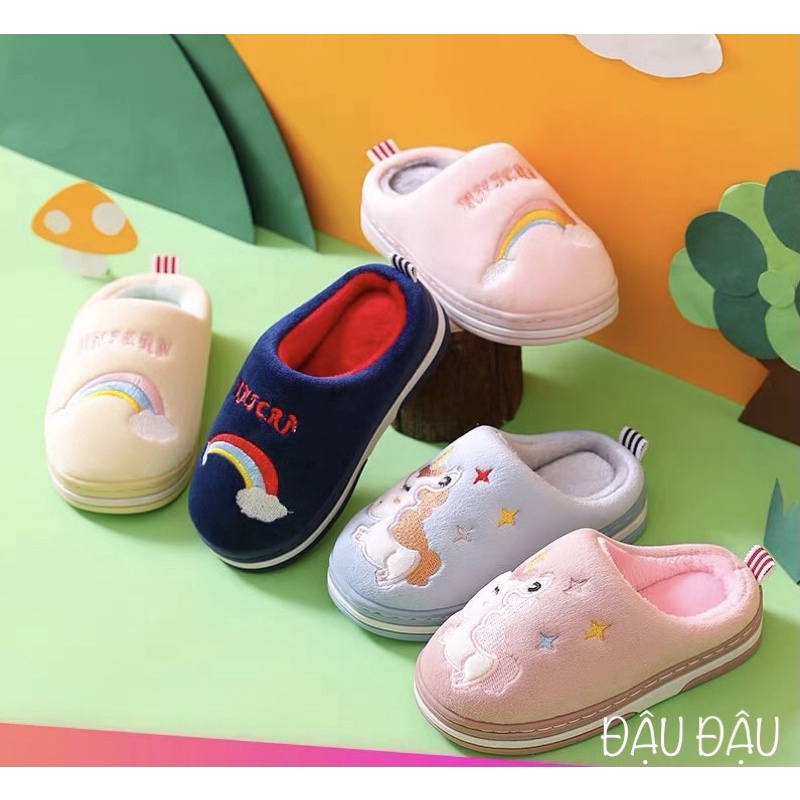 DÉP BÔNG UNICORN CHO BÉ