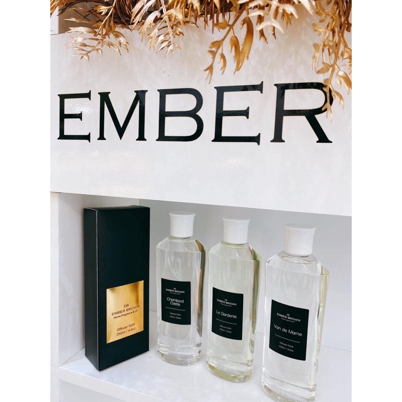 Tinh dầu 𝐄𝐦𝐛𝐞𝐫 𝐁𝐫𝐨𝐰𝐧 - 𝐃𝐢𝐟𝐟𝐮𝐬𝐞𝐫 𝐑𝐞𝐟𝐢𝐥𝐥 250ml