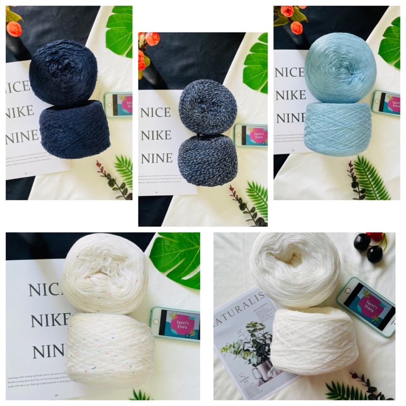 Len AC Nhật  - Len mềm, ấm, đan móc áo, khăn mùa thu đông