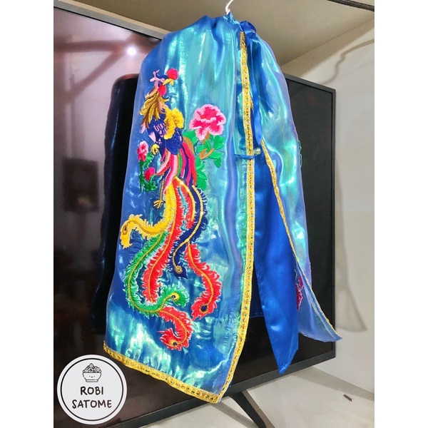 ÁO CHOÀNG BÀ CHÚA XỨ/QUAN ÂM VẢI NHUNG ÉP HOA THÊU NHIỀU KÍCH CỠ