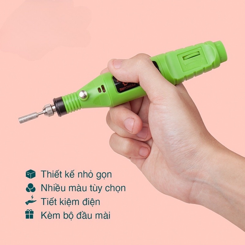 Máy mài móng mini - Máy mài móng cầm tay chuyên dụng trong ngành nail