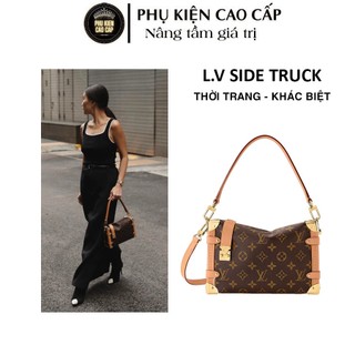 Túi cao cấp siêu hot - 𝐋.𝐕 𝐒𝐈𝐃𝐄 𝐓𝐑𝐔𝐂𝐊 - túi cốp đeo chéo kẹp nách size to chất da thật