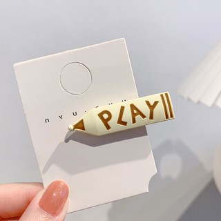 Kẹp tóc bút bi cute
