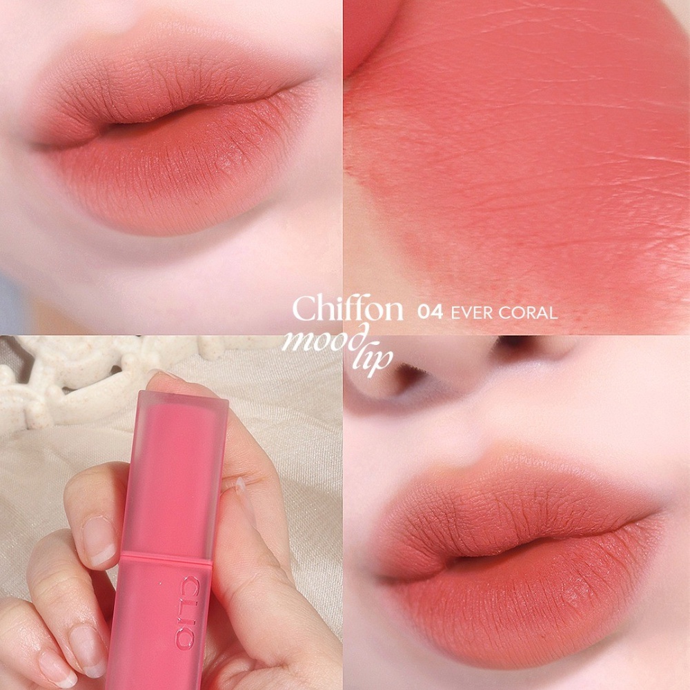 Son Thỏi Hiệu Ứng Mờ Clio Chiffon Mood Lip 3.2g