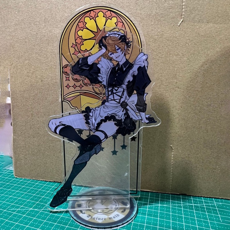Tmdbyx Mô Hình Anime Genshin Va Chạm Diluc Venti Xiao Zhongli Scaramouche Heizou Cyno Acrylic Để Bàn Trang Trí