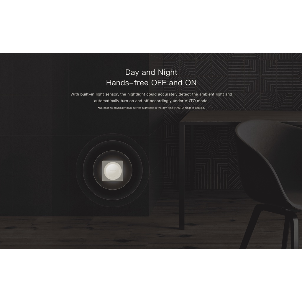 Đèn ngủ cảm biến ánh sáng Yeelight YLYD11YL 0.5W, bản quốc tế