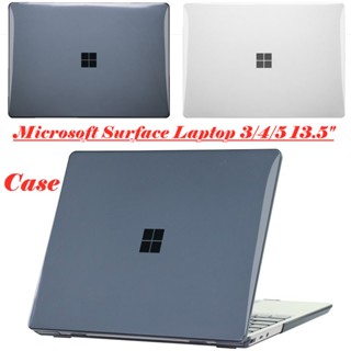 Ốp Lưng PC Cứng Chống Sốc Trong Suốt Cho Microsoft Surface Laptop 3 / 4 / 5 13.5 inch