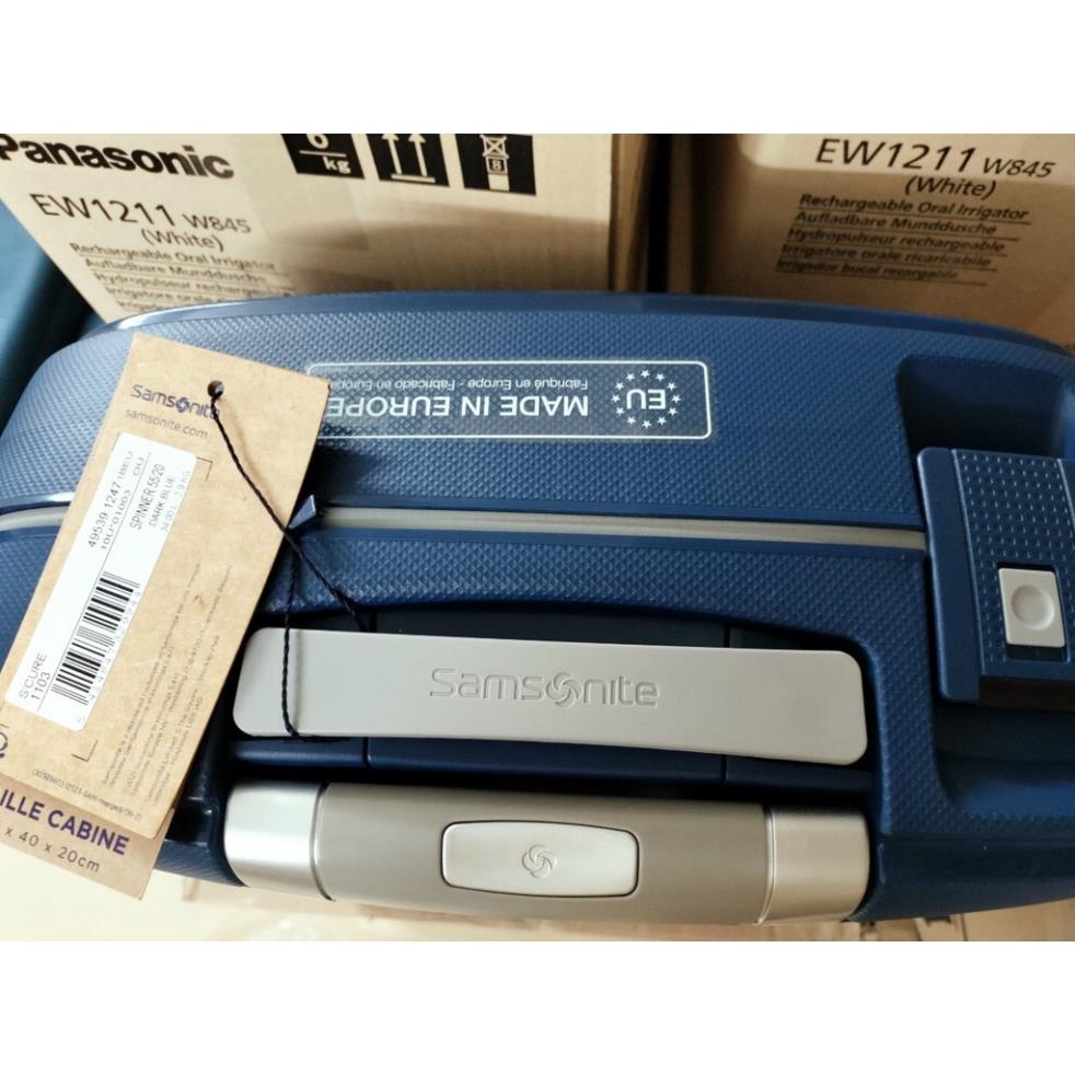 Vali Samsonite S'CURE - Khoá ngoàm - Siêu nhẹ - Made in EU xịn sò - HANGDUC88