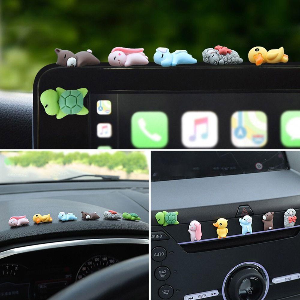 Set 2 Chú Rùa / Cừu Dễ Thương Trang Trí Nội Thất Xe Hơi