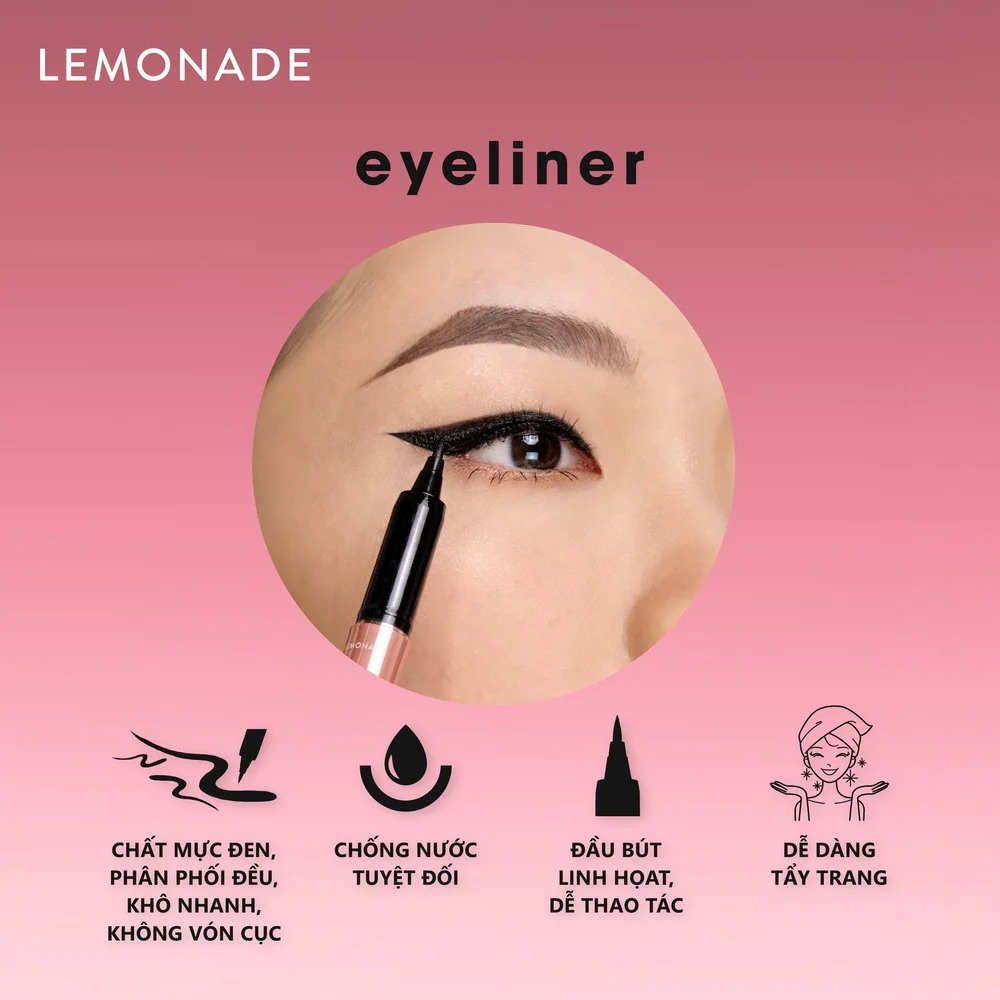 Bút Kẻ Mắt Lemonade Supernatural Eyeliner 1g