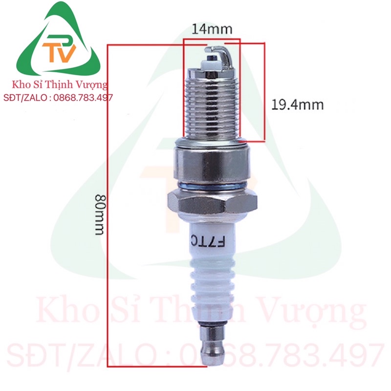 Bugi Máy Xăng 5,5hp - 6,5hp Giá Tốt