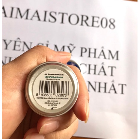Posshe Combo Son Dưỡng Và Sáp Tẩy Trang Môi