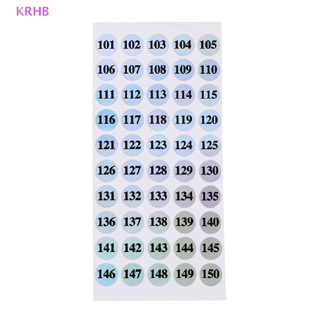 Nhãn Dán Trang Trí Móng Tay Hình Số 1-250 Mới