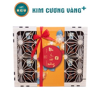 Qùa tết yến đông trùng hạ thảo kim cương vàng