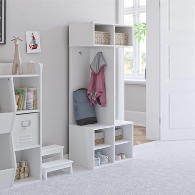 MELIA, Kệ sắp xếp đồ dùng STO_088, 59x36x140cm, kệ gỗ Scandi Home