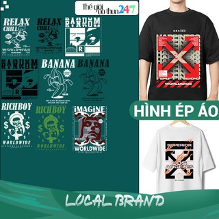 Áo, quần Streetwear 19 ủi bằng bàn là, bàn ủi