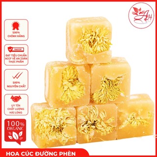 Trà hoa cúc đường phèn mật ong thanh nhiệt giải độc cải thiện giấc ngủ