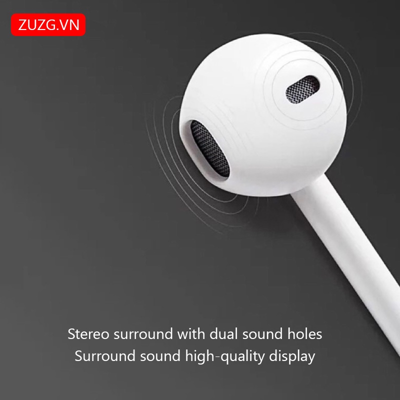 Tai nghe nhét tai chống ồn có dây ZUZG chống ồn tích hợp micro E01