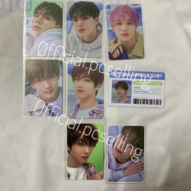 Photocard bo góc nhóm NCT DREAM chính hãng ảnh thẻ có sẵn