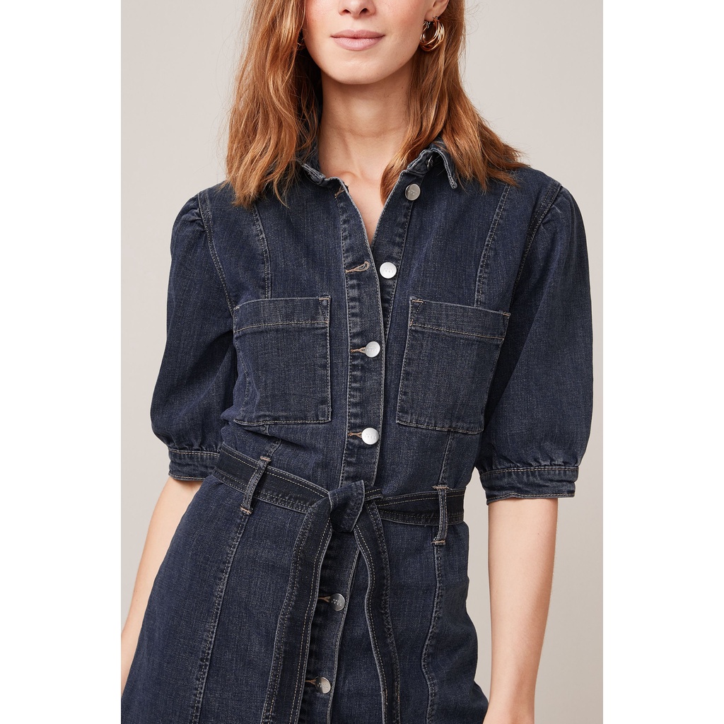 Đầm denim Nex.t chất đẹp dáng xinh size XS