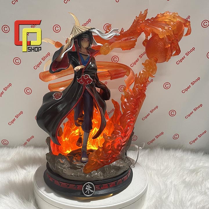 Mô hình Itachi Akatsuki - Figure Itachi Naruto - Có led