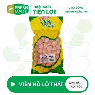 Hồ Lô Viên Kiểu Thái viên chiên xiên que thả lẩu, chiên rán,mì trộn Indo gói I 250g - 500g