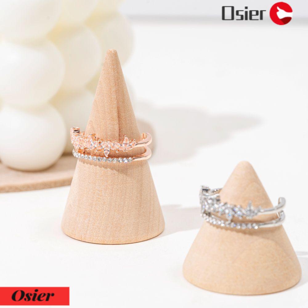 Nhẫn OSIER1 Hai Lớp Thiết Kế Đơn Giản Thời Trang