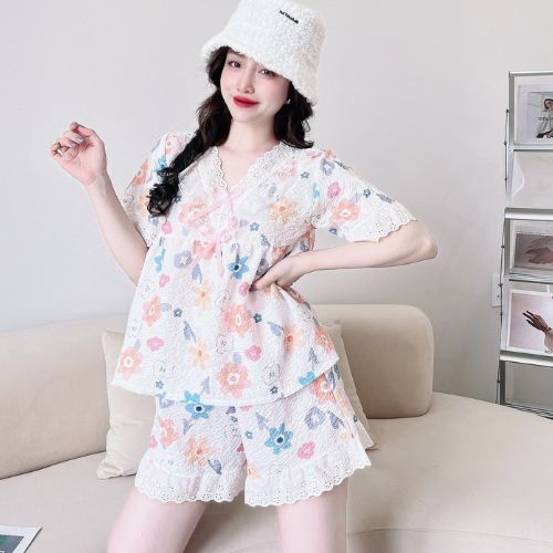 Đồ Ngủ Nữ Bigsize MIKY, Đồ Ngủ Đũi cao cấp mềm mại xinh xắn < 70KG