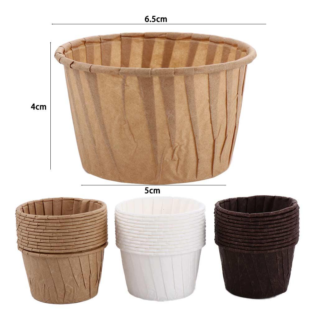Set 50 Cốc Giấy Đựng Bánh Cupcake
